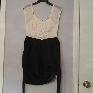 Black and cream Dress